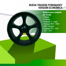 RUEDA TRASERA POWAKADDY DIAMETRO  EJE 13MM