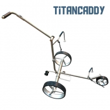 TITANCADDY Carro de golf eléctrico de Titanio