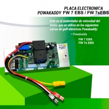 PLACA ELECTRONICA POWAKADDY FW7 EBS, / FW7s EBS