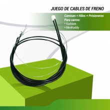 JUEGO CABLES DE FRENO